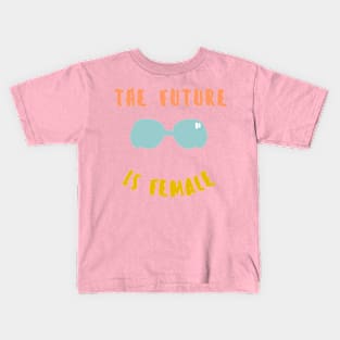 the future is female Kids T-Shirt